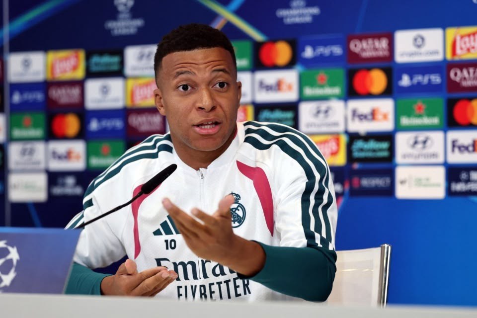 Kylian Mbappé, atacante do Real Madrid/THOMAS COEX / AFP