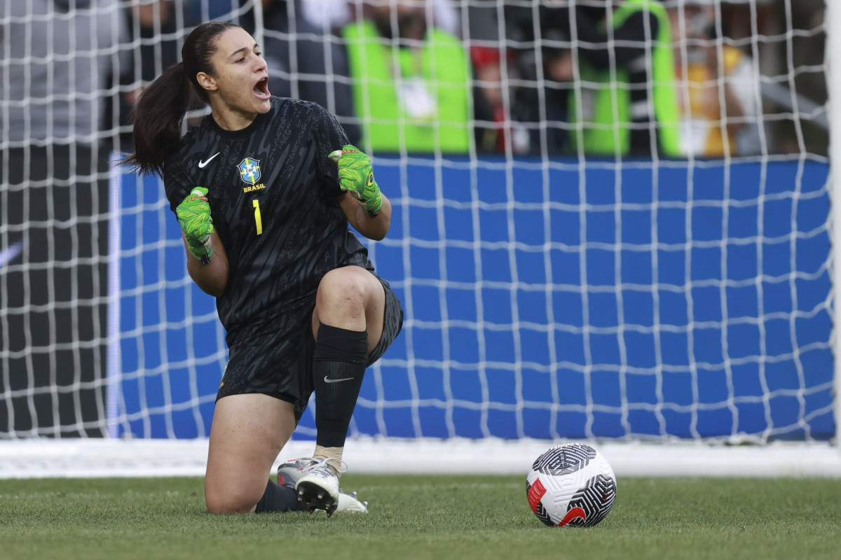 Lorena, goleira da Seleção Brasileira / Lívia Villas Boas / CBF