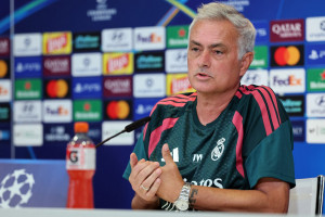 Jos&eacute; Mourinho, t&eacute;cnico do Real Madrid
