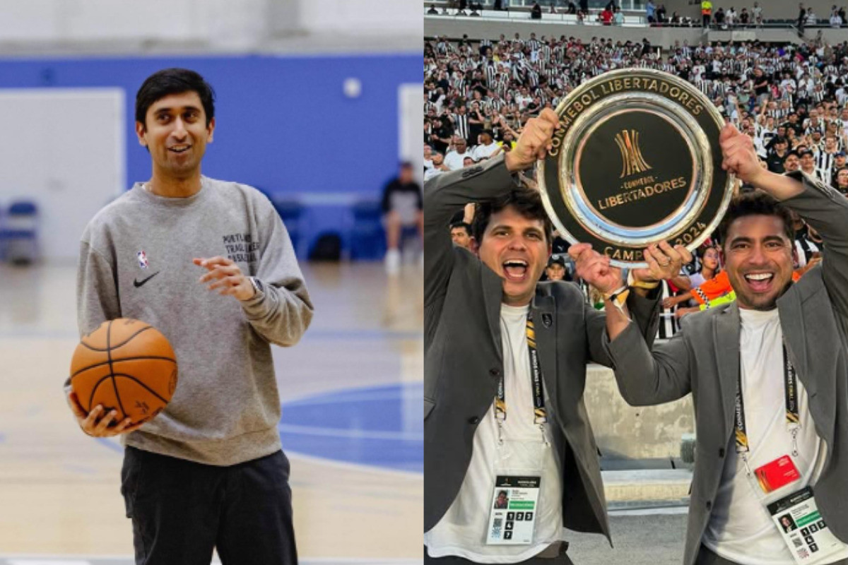 Sheel Tyle, Danilo Caixeiro e Thairo Arruda /Bruce Ely/Trail Blazers e Reprodução/Instagram