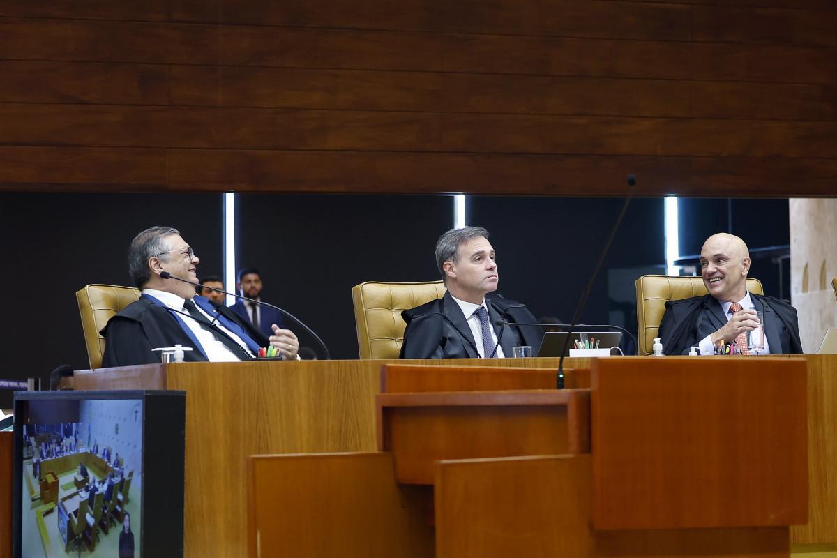Imagem mostra ministros do STF em sessão plenária/Luiz Silveira/STF
