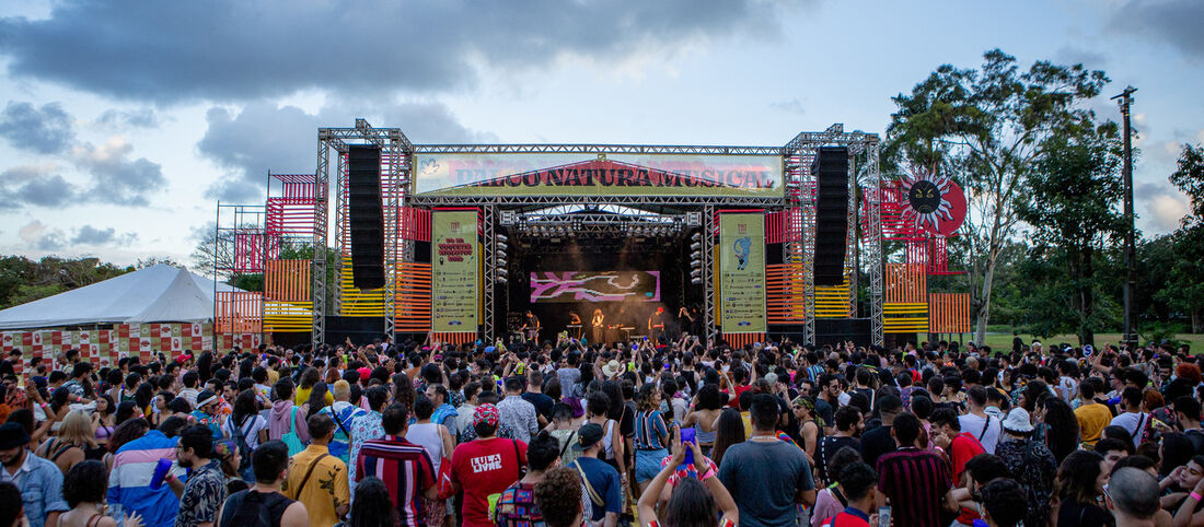 Palco do Festival Coquetel Molotov./Divulgação