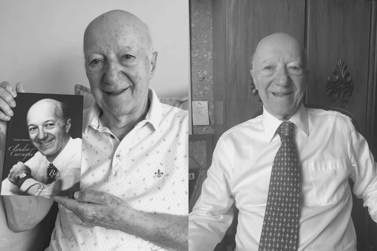 Carsughi atuava como jornalista desde os 13 anos/Reprodução/Claudio Carsughi/Instagram