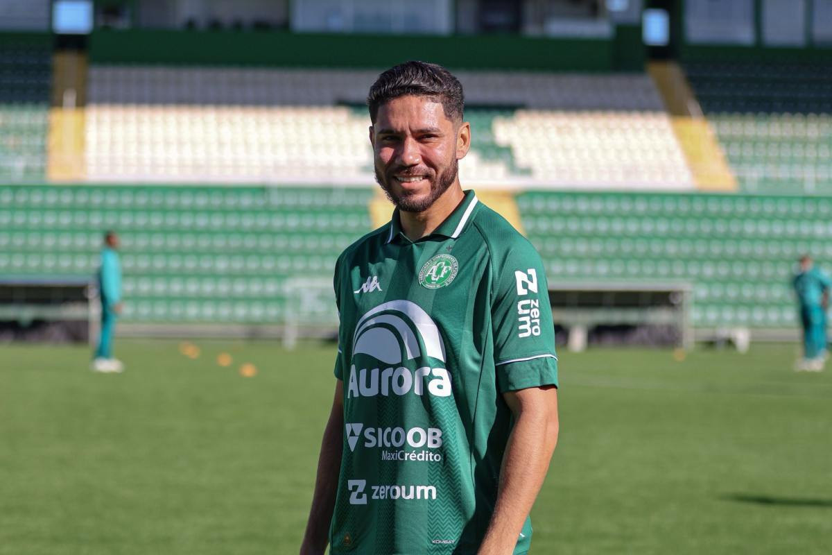 Neto Pessoa, futuro atacante do Sport /Julliana Paulino/ACF
