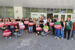 Mobiliza&ccedil;&atilde;o do Sindicato dos Banc&aacute;rios de Pernambuco