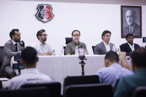 Coletiva com investidores da nova SAF do Santa Cruz 
