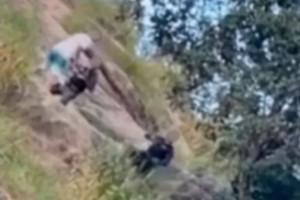 Homem foi socorrido para uma unidade de sa&uacute;de da regi&atilde;o