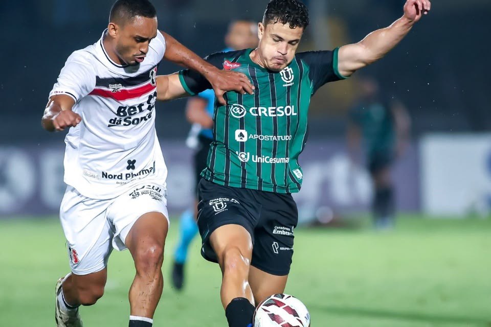 Partida entre Maringá x Santa Cruz na Série C/Fernando Teramatsu
