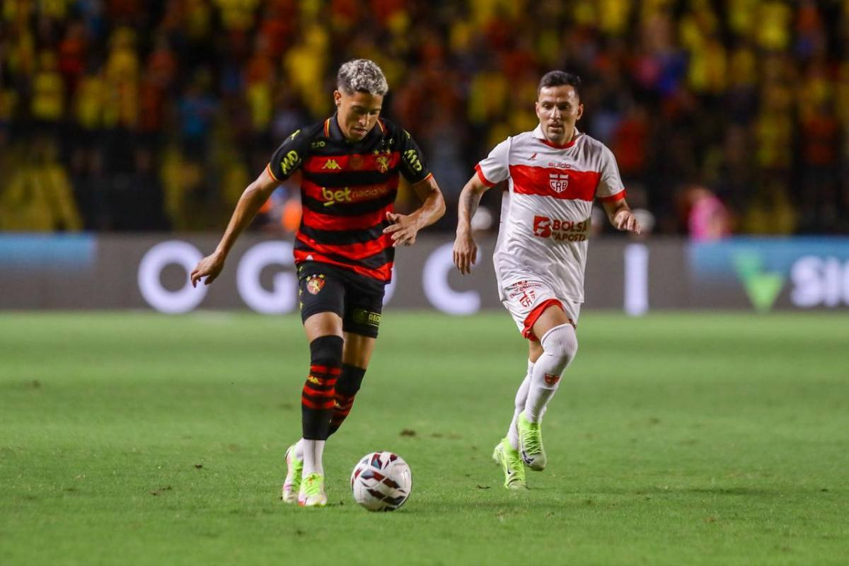 Marlon Douglas, atacante do Sport/Rafael Vieira/DP Foto