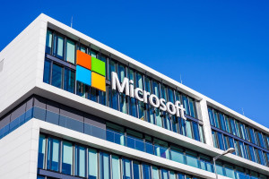 Fachada da sede da Microsoft Deutschland GmbH, localizada na cidade de Munique, na Alemanha.