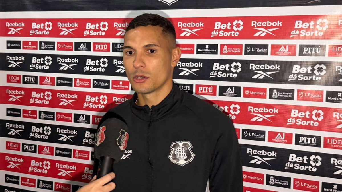 Matheus Vinícius, zagueiro do Santa Cruz/Reprodução/SCFC
