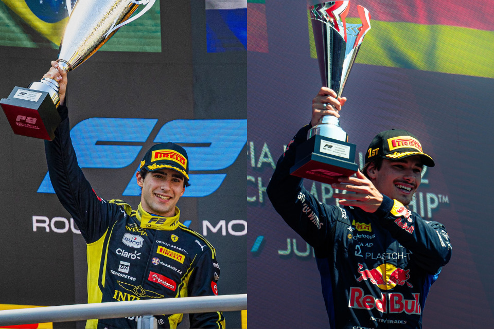 Rafael Câmara e Nikola Tsolov disputam o título da F2/Reprodução/F2