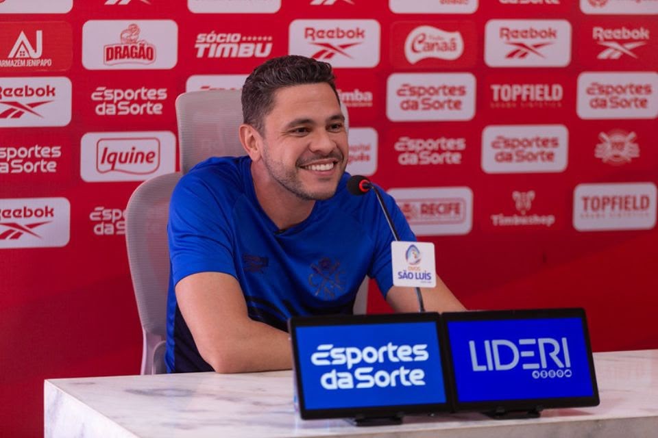 Guilherme dos Anjos, treinador do Náutico/Rafael Vieira / CNC