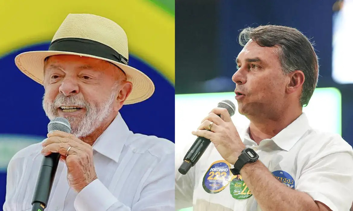 Segundo a pesquisa, 55% dos entrevistados afirmam conhecer os dois candidatos e não votar neles em nenhuma hipótese /RICARDO STUCKERT/PT E VITTOR SALES/PL