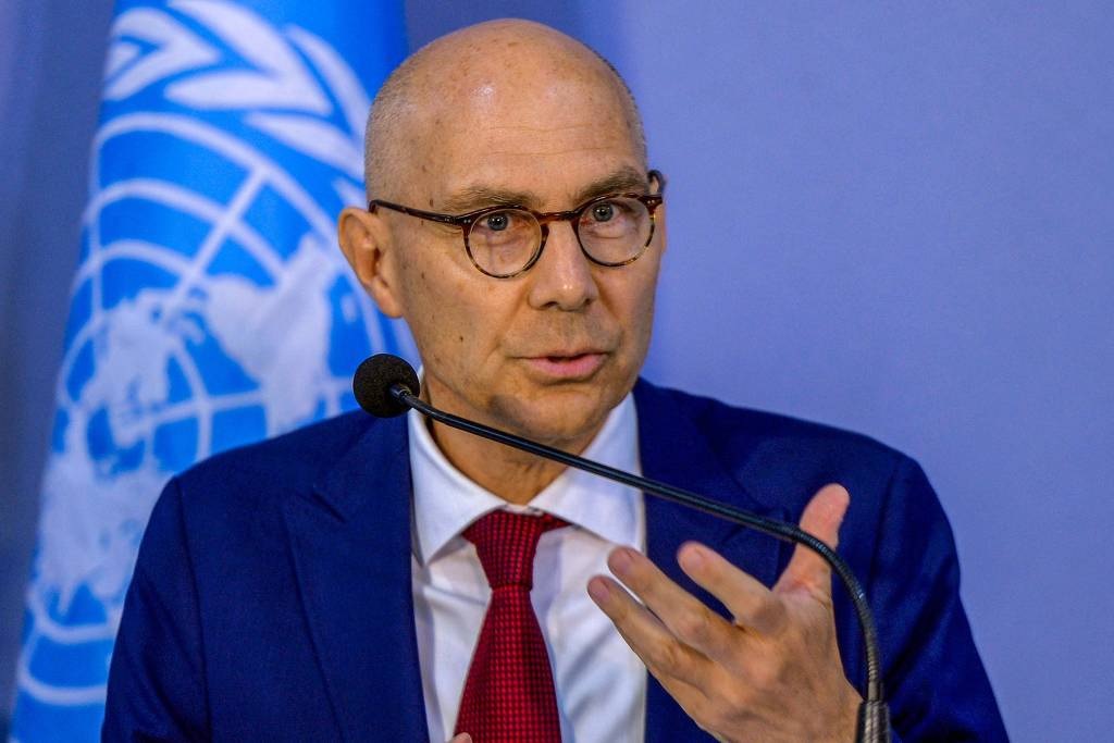 Alto comissário da ONU para os Direitos Humanos, Volker Türk/AFP