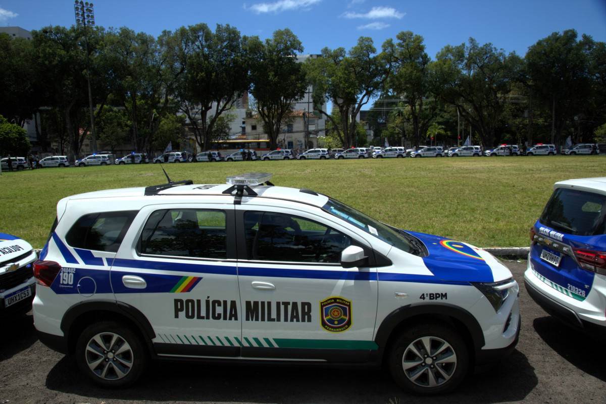 Pernambuco recebe 149 novas viaturas para renovação de frota das polícias (Maurício Ferry/DP Fotos)