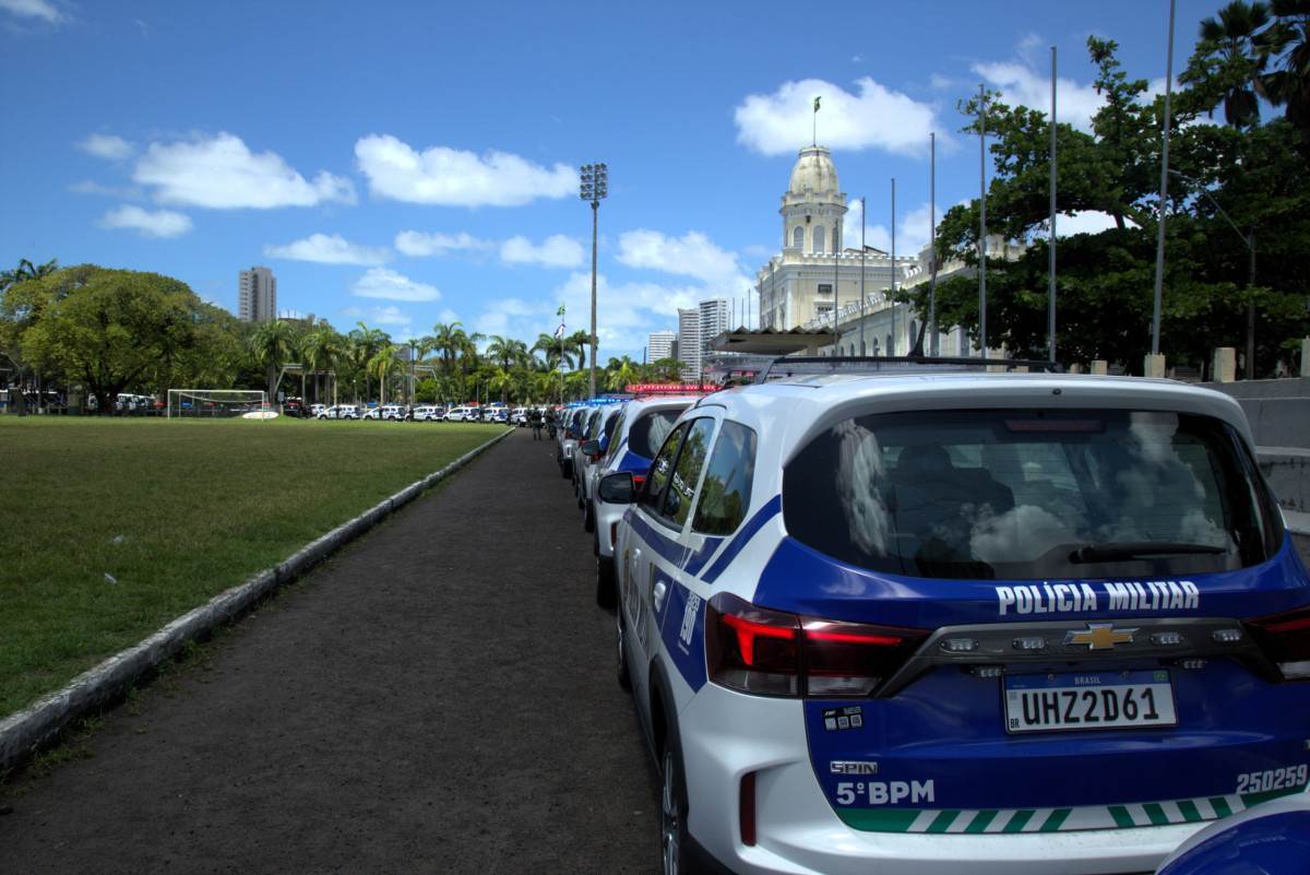 Pernambuco recebe 149 novas viaturas para renovação de frota das polícias (Maurício Ferry/DP Fotos)