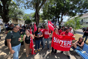 Categoria realizou mobiliza&ccedil;&otilde;es