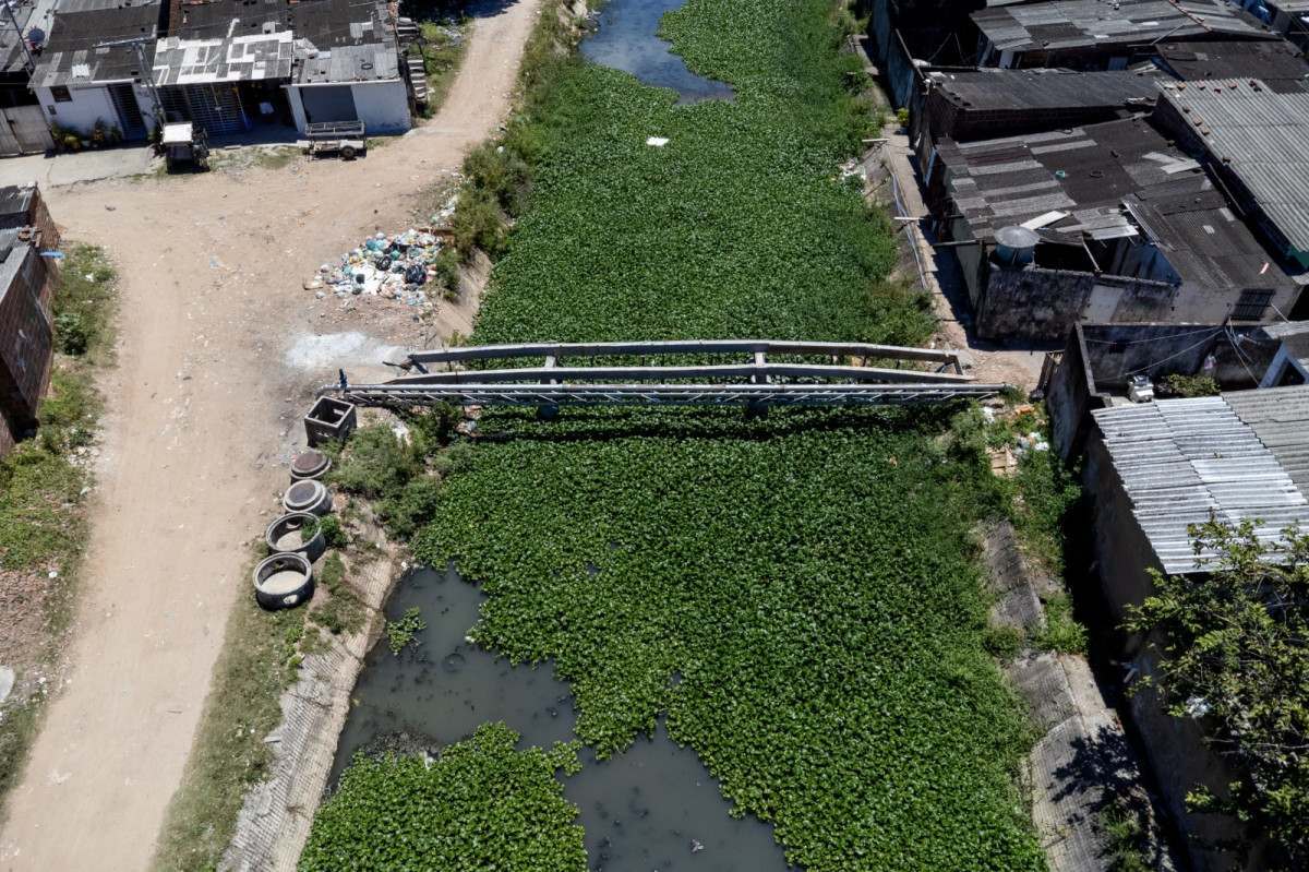 Moradores se unem para reconstruir ponte entre Jardim Brasil 1 e Ouro Preto, em Olinda
 (Rafael Vieira/DP Fotos)