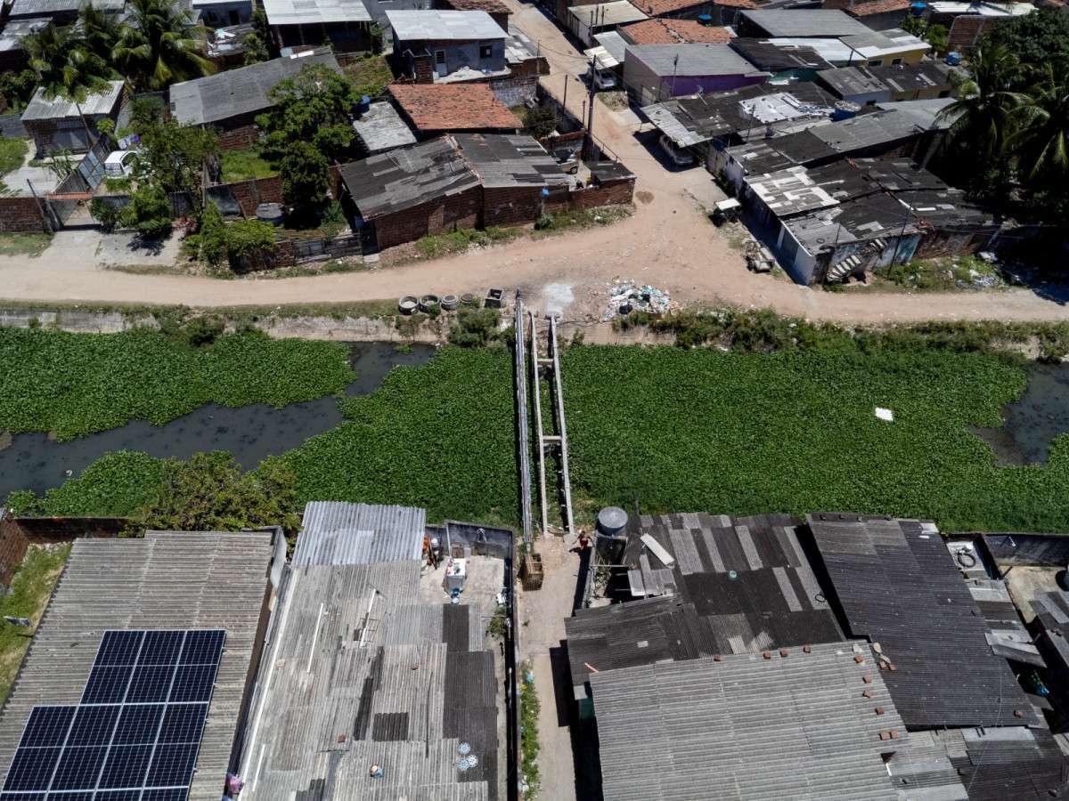 Moradores se unem para reconstruir ponte entre Jardim Brasil 1 e Ouro Preto, em Olinda
 (Rafael Vieira/ DP Fotos)