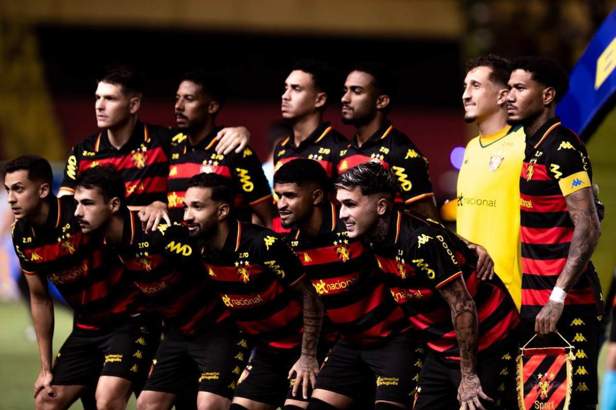 Equipe do Sport na Série B do Campeonato Brasileiro/Rafael Vieira/DP Foto