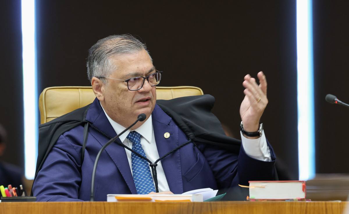 O ministro Flávio Dino pediu vista na sessão extraordinária do STF nesta terça-feira (15) /Rosinei Coutinho/STF
