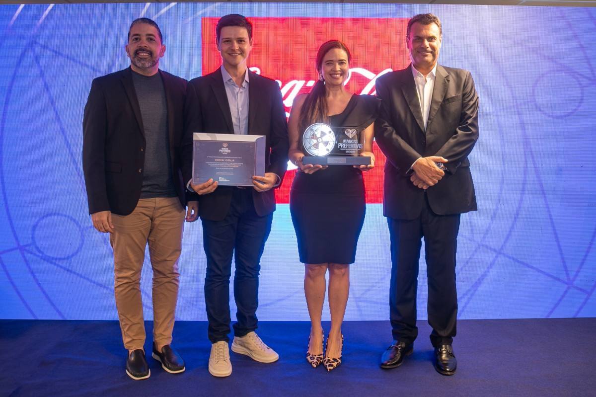 A Coca-Cola ganhou primeiro lugar na categoria refrigerante (Rafael Vieira/DP Foto)