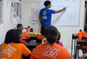 Em 2018, Marcone fundou o Coque Connecta, iniciativa sem fins lucrativos, que impactou mais de 6 mil moradores de comunidades da capital pernambucana. - Arquivo pessoal