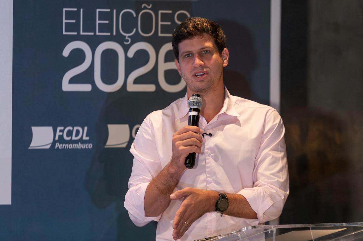 Candidato ao governo de Pernambuco João Campos (PSB)/Foto: Rafael Vieira/DP Foto