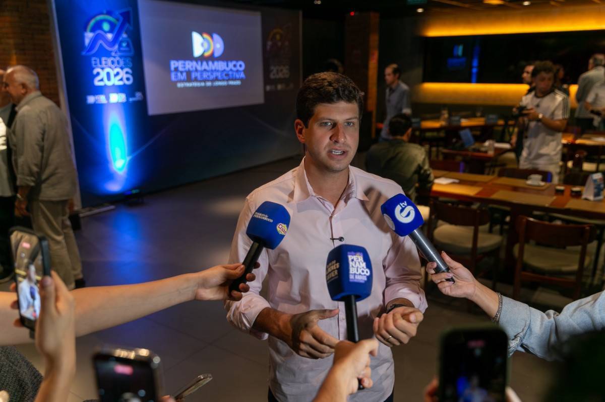 João Campos (PSB)/Foto: Rafael Vieira/DP Foto
