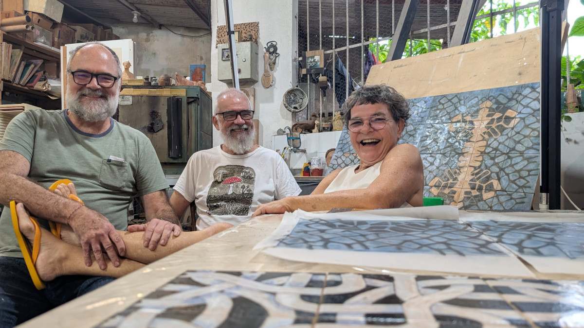 José Paulo, Mauricio Castro e Christina Machado apresentam a exposição 