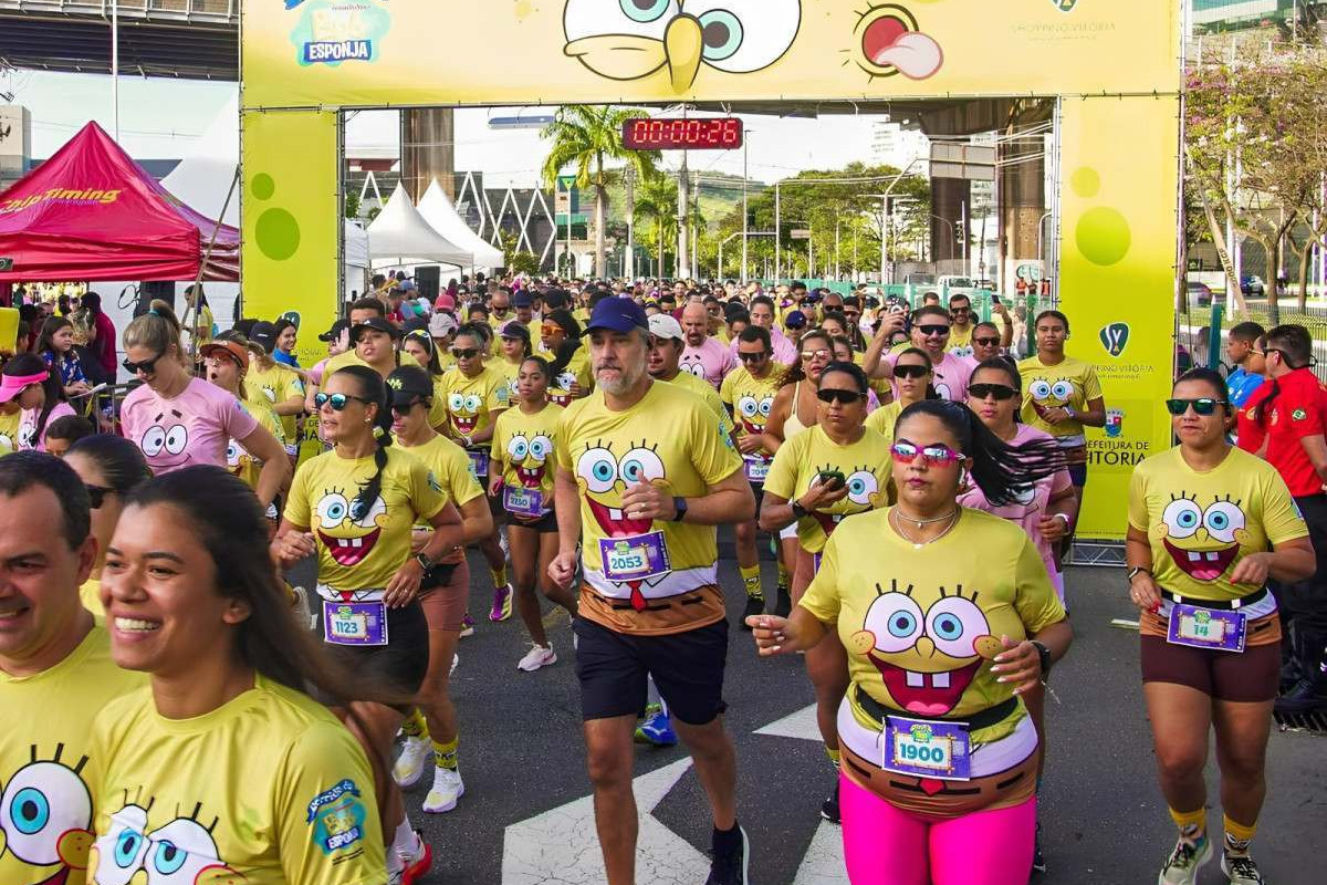 Corrida do Bob Esponja /Divulgação
