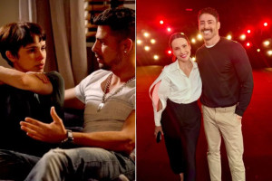 Cau&atilde; Reymond publicou nesta quinta-feira (17) um registro ao lado de D&eacute;bora Falabella, que voltar&aacute; a interpretar Rita/Nina na continua&ccedil;&atilde;o da novela Avenida Brasil 2