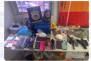 Opera&ccedil;&atilde;o apreende drogas e quatro armas em Pesqueira, no Agreste