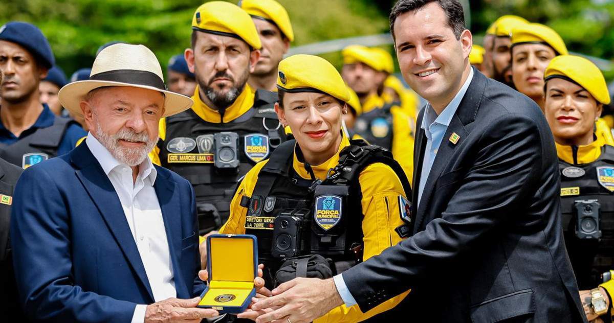 Evento no Rio de Janeiro reuniu a cúpula da segurança pública nas esferas federal, estadual e municipal/Ricardo Stuckert / PR