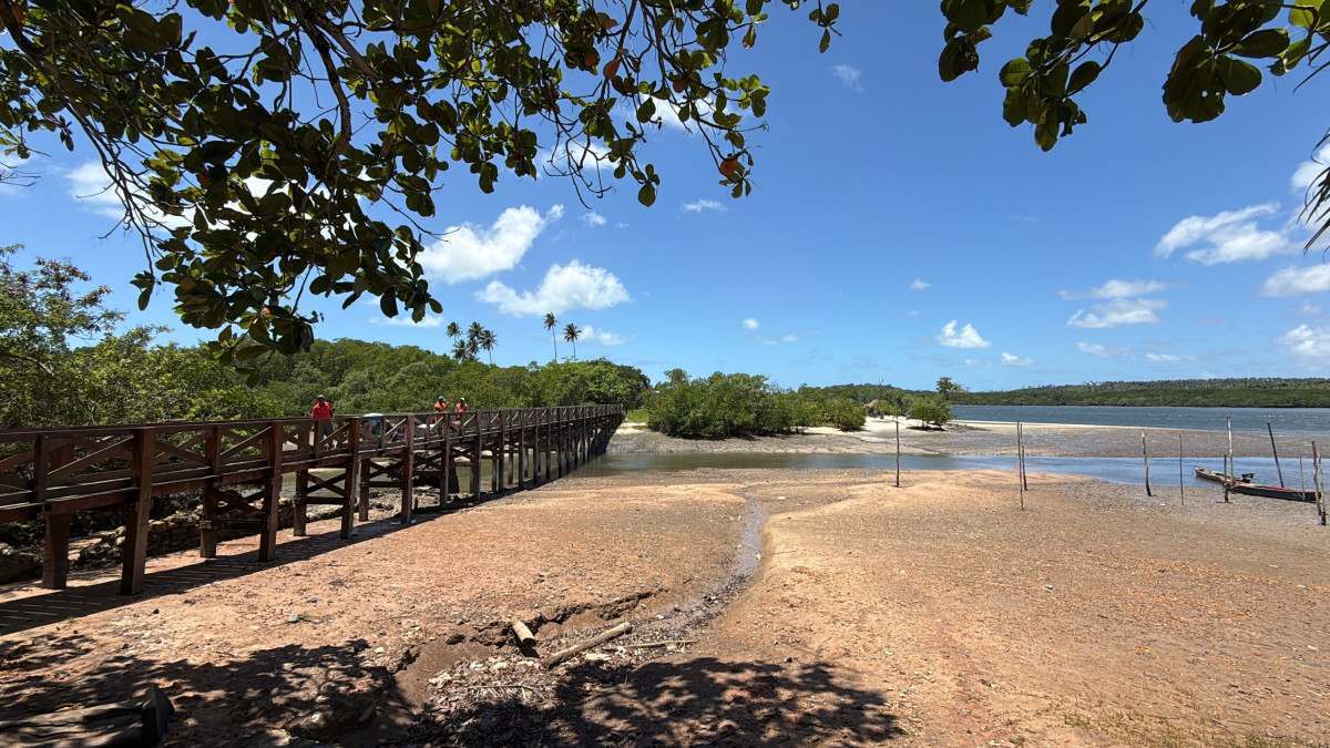 Trilha dos Holandeses, em Vila Velha, recebeu obras de infraestrutura e melhorias no acesso/Foto: Arthur Mota/Seduh