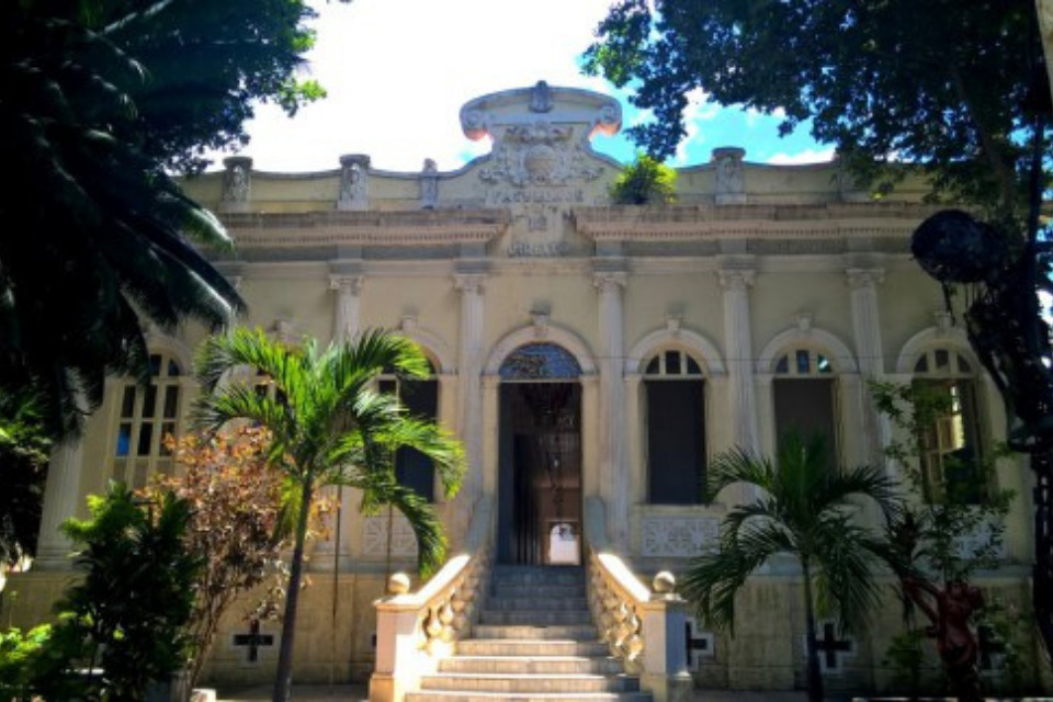 Antigo prédio da Faculdade de Direito de Sergipe, hoje Cultart/UFS/UFS