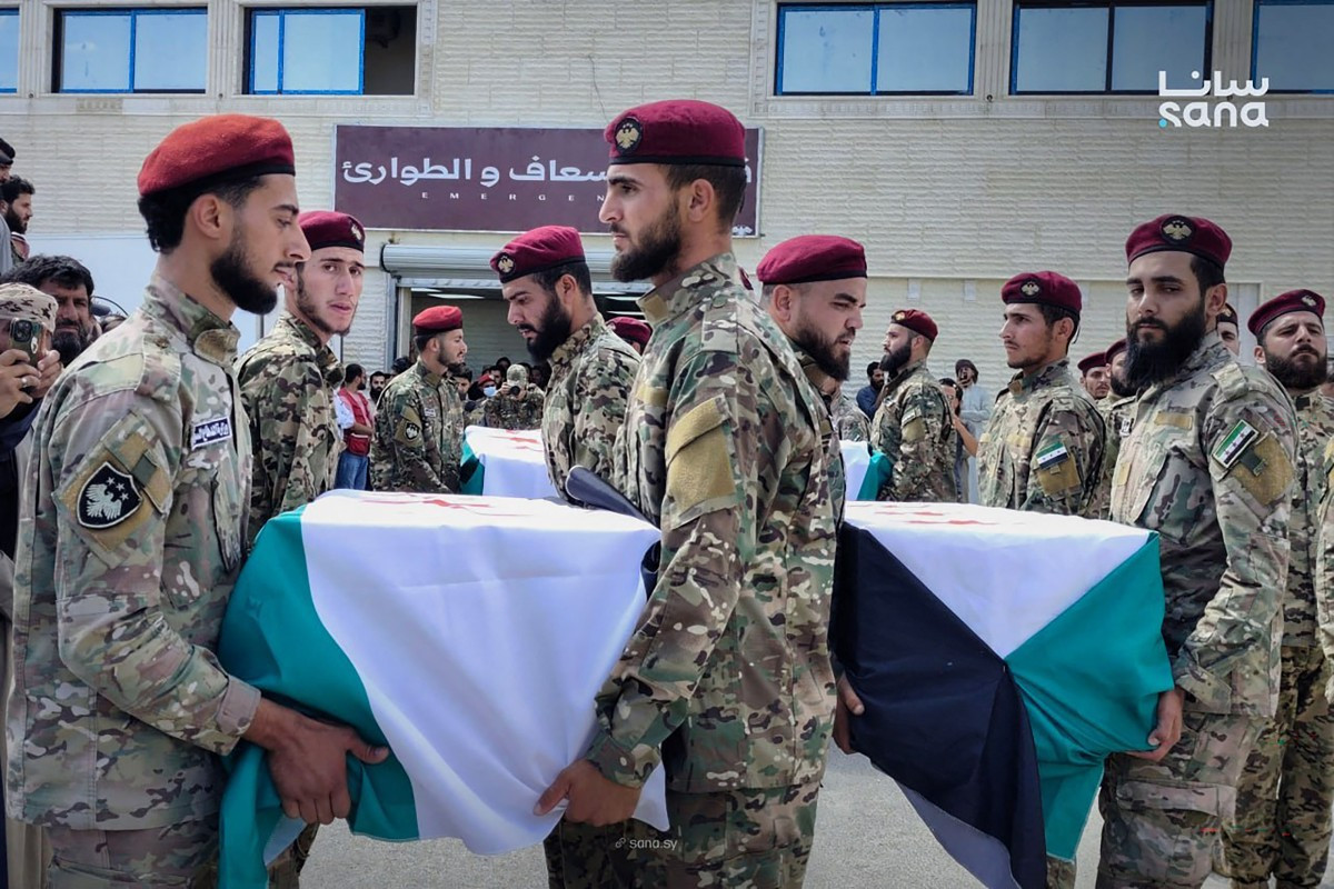  Foto tirada pela official Syrian Arab News Agency (SANA)/ AFP PHOTO/HO/SANA