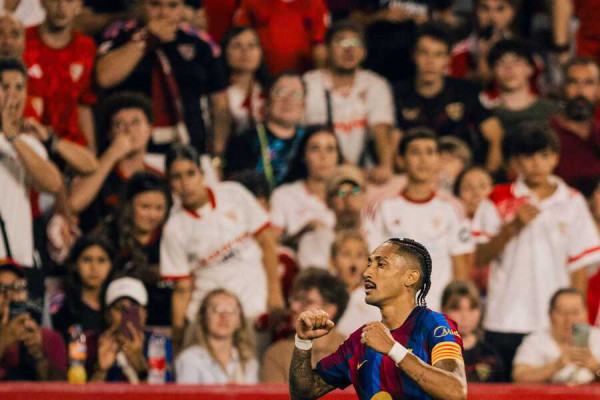 Raphinha, atacante do Barcelona /Reprodução/FCB