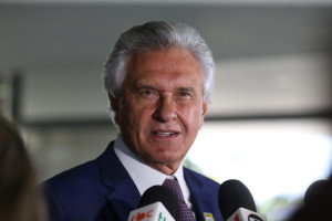 Candidato &agrave; presid&ecirc;ncia Ronaldo Caiado (PSD)