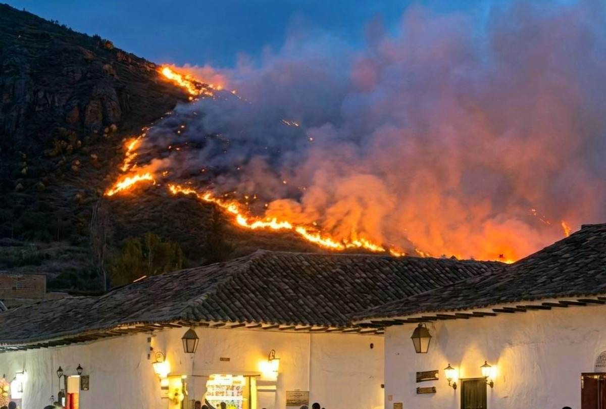 Foto: AFP PHOTO/ BOYACÁ FIRE DEPARTMENT PRESS OFFICE