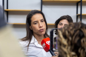 Raquel Lyra ap&oacute;s debate na TV Guararapes