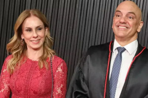 Alexandre de Moares e sua esposa, Viviane Barci, s&oacute;cios propriet&aacute;rios do escrit&oacute;rio Barci de Moraes