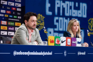 Arthur Elias, t&eacute;cnico da Sele&ccedil;&atilde;o Brasileira Feminina