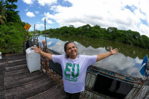 Maria do Socorro Cantanheira, fundadora da ONG Recapibaribe