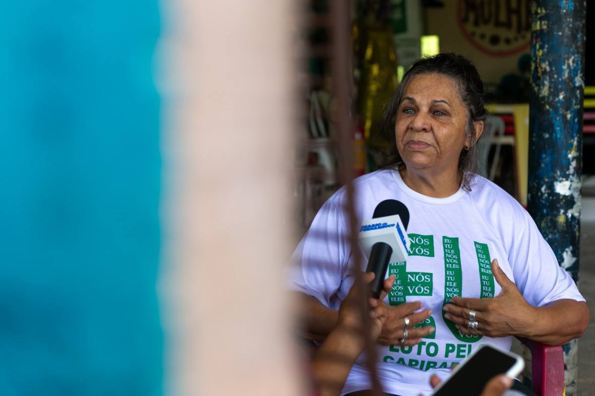 Maria do Socorro Cantanheira, fundadora da ONG Recapibaribe (Rafael Vieira/DP Fotos)