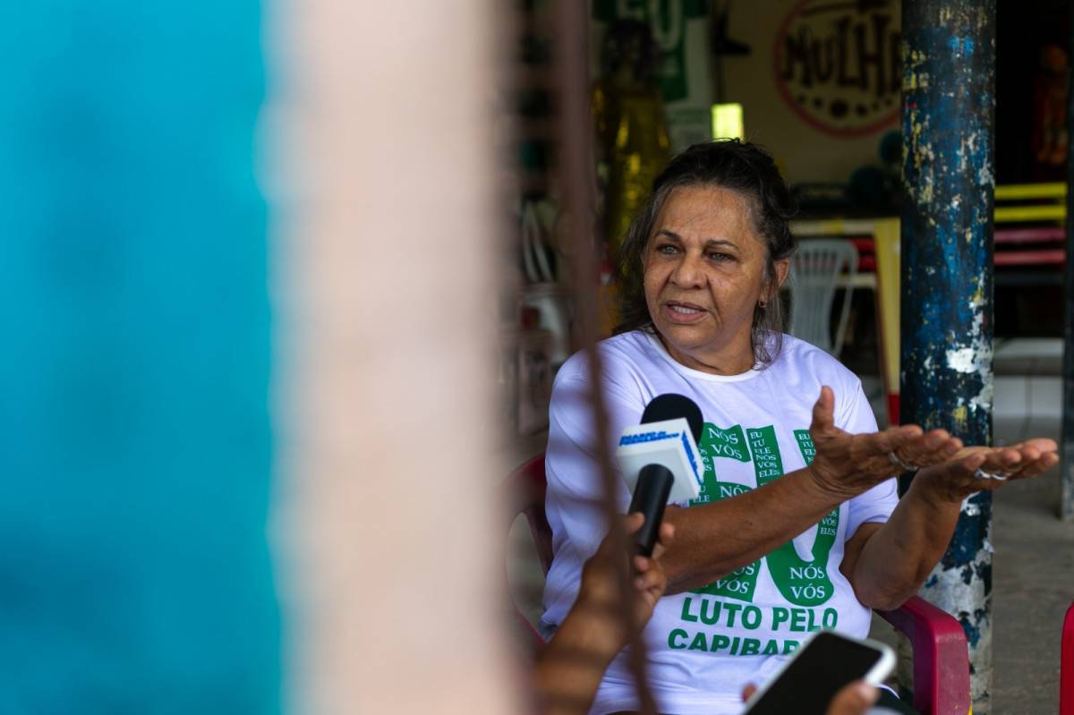 Maria do Socorro Cantanheira, fundadora da ONG Recapibaribe (Rafael Vieira/DP Fotos)