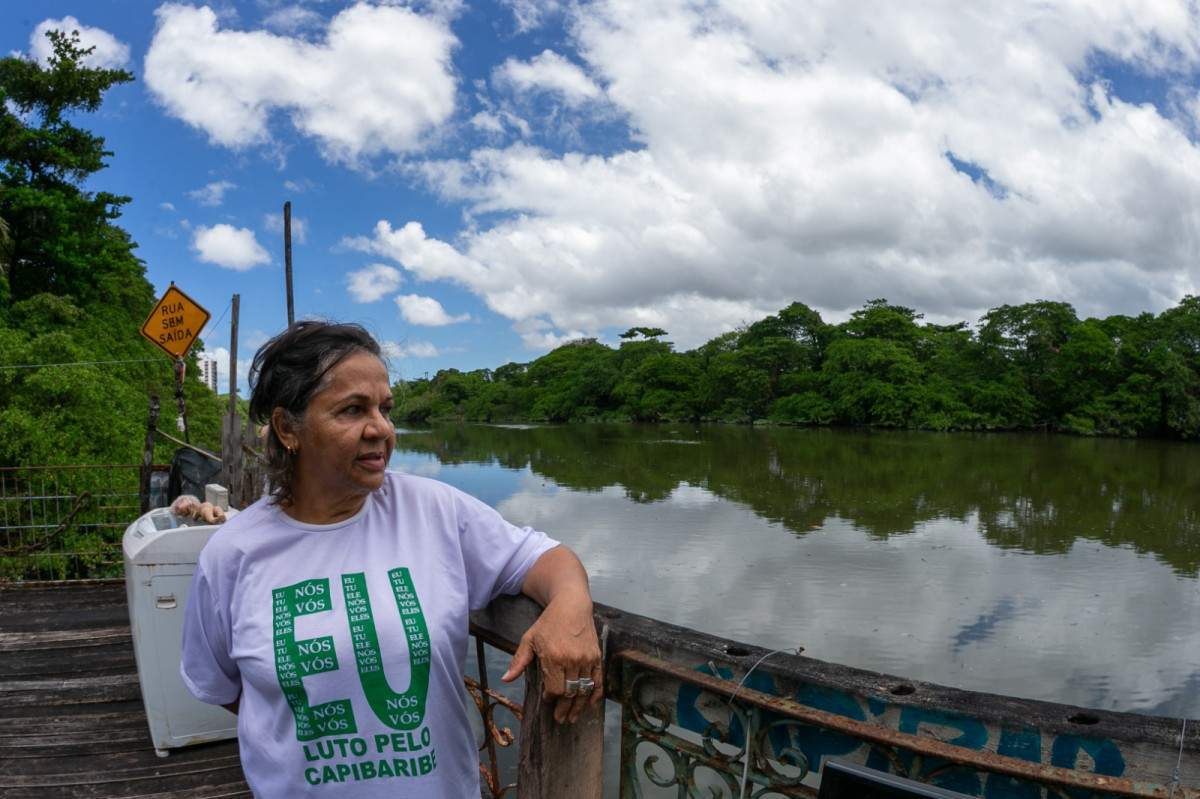 Maria do Socorro Cantanheira, fundadora da ONG Recapibaribe (Rafael Vieira/DP Fotos)