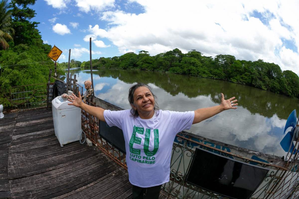 Maria do Socorro Cantanheira, fundadora da ONG Recapibaribe/Rafael Vieira/DP Fotos