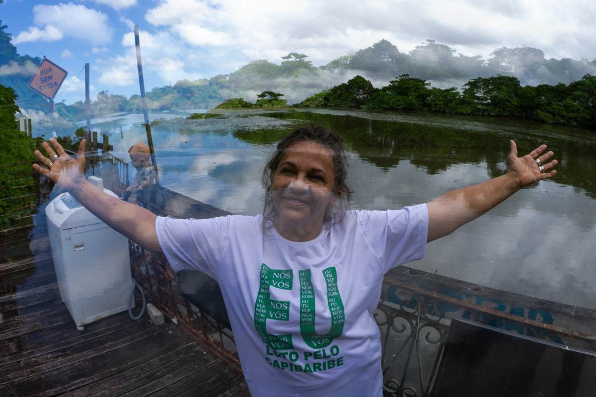 Maria do Socorro Cantanheira, fundadora da ONG Recapibaribe (Rafael Vieira/DP Fotos)